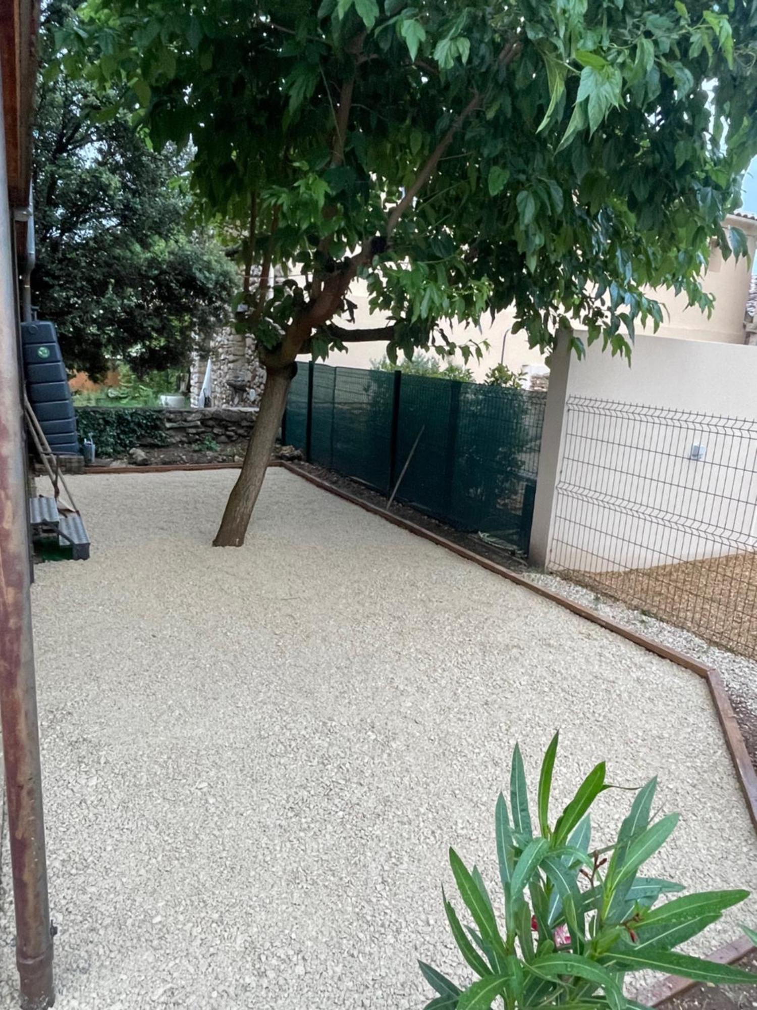 Villa Maison en bois , vue sur le ventoux à Bédoin Extérieur photo